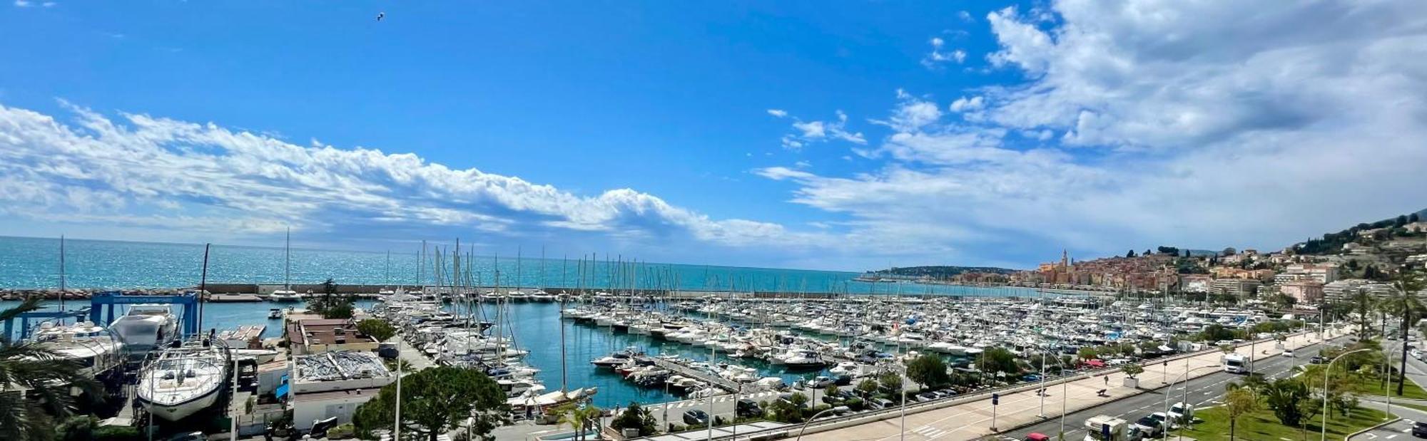 Superbe Appartement En Bord De Mer, Pres Du Centre Et Des Plages Menton Exteriör bild